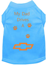 Load image into Gallery viewer, Bermuda Blue Dog Shirt- My Dad/ Mom Drives A