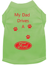Load image into Gallery viewer, Lime Dog Shirt- My Dad/ Mom Drives A