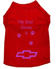 Load image into Gallery viewer, Red Dog Shirt- My Dad/ Mom Drives A
