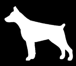 Doberman Pinscher Dog Decal