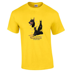 Doberman Shirt - "Just A Dog"