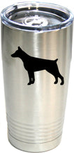 Load image into Gallery viewer, Doberman Pinscher  20 oz.  Ring-Neck Vacuum Insulated Tumbler