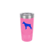 Load image into Gallery viewer, Doberman Pinscher  20 oz.  Ring-Neck Vacuum Insulated Tumbler