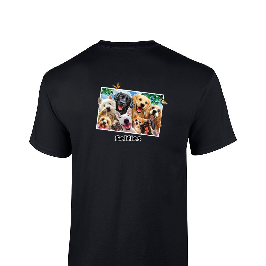 Dog Selfie T Shirt