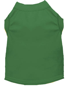 Embroidery Emerald Green Dog Shirt