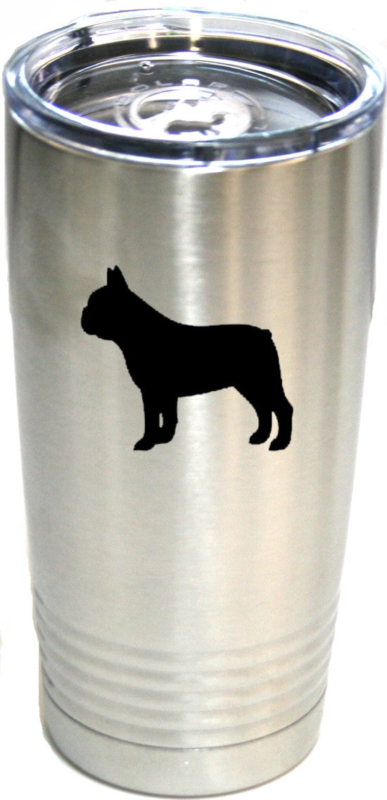 French Bulldog 20 oz.  Ring-Neck Vacuum Insulated Tumbler