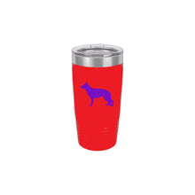Load image into Gallery viewer, German Shepherd  20 oz.  Ring-Neck Vacuum Insulated Tumbler