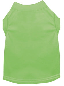 Plain Lime Dog Shirt