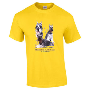 Miniature Schnauzer Shirt - "Just A Dog"