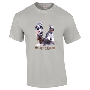 Miniature Schnauzer Shirt - "Just A Dog"