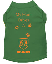 Load image into Gallery viewer, Emerald Green Dog Shirt- My Dad/ Mom Drives A
