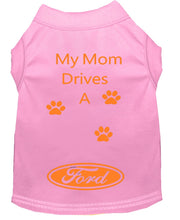 Load image into Gallery viewer, Baby Pink Dog Shirt- My Dad/ Mom Drives A