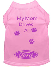 Load image into Gallery viewer, Baby Pink Dog Shirt- My Dad/ Mom Drives A