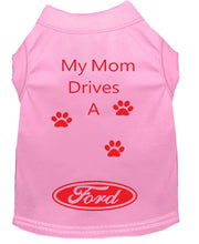 Load image into Gallery viewer, Baby Pink Dog Shirt- My Dad/ Mom Drives A