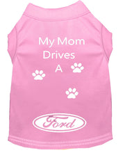 Load image into Gallery viewer, Baby Pink Dog Shirt- My Dad/ Mom Drives A