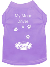 Load image into Gallery viewer, Lavender Dog Shirt- My Dad/ Mom Drives A