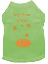 Load image into Gallery viewer, Lime Dog Shirt- My Dad/ Mom Drives A