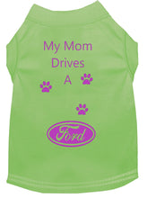 Load image into Gallery viewer, Lime Dog Shirt- My Dad/ Mom Drives A