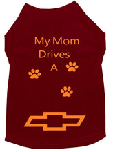 Load image into Gallery viewer, Maroon Dog Shirt- My Dad/ Mom Drives A