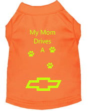 Load image into Gallery viewer, Orange Dog Shirt- My Dad/ Mom Drives A