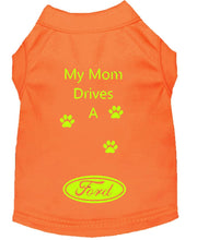 Load image into Gallery viewer, Orange Dog Shirt- My Dad/ Mom Drives A