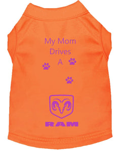 Orange Dog Shirt- My Dad/ Mom Drives A