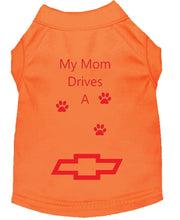 Load image into Gallery viewer, Orange Dog Shirt- My Dad/ Mom Drives A