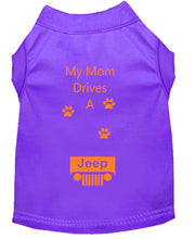 Load image into Gallery viewer, Purple Dog Shirt- My Dad/ Mom Drives A