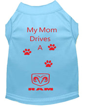 Load image into Gallery viewer, Baby Blue Dog Shirt- My Dad/ Mom Drives A