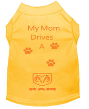 Load image into Gallery viewer, Sunshine Yellow Dog Shirt- My Dad/ Mom Drives A