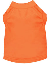 Load image into Gallery viewer, Plain Orange Dog Shirt