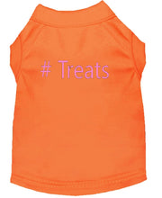Load image into Gallery viewer, # Treats Dog Shirt Orange