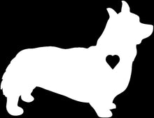 Load image into Gallery viewer, Heart Pembroke Welsh Corgi Dog Decal