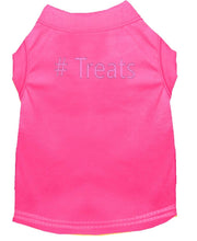 Load image into Gallery viewer, # Treats Dog Shirt Pink