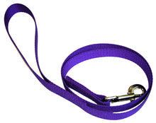 Load image into Gallery viewer, Webbing Dog Leash Purple