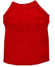 Load image into Gallery viewer, Plain Red Dog Shirt