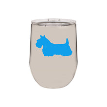 Load image into Gallery viewer, Scottish Terrier 12 oz Vacuum Insulated Stemless Wine Glass