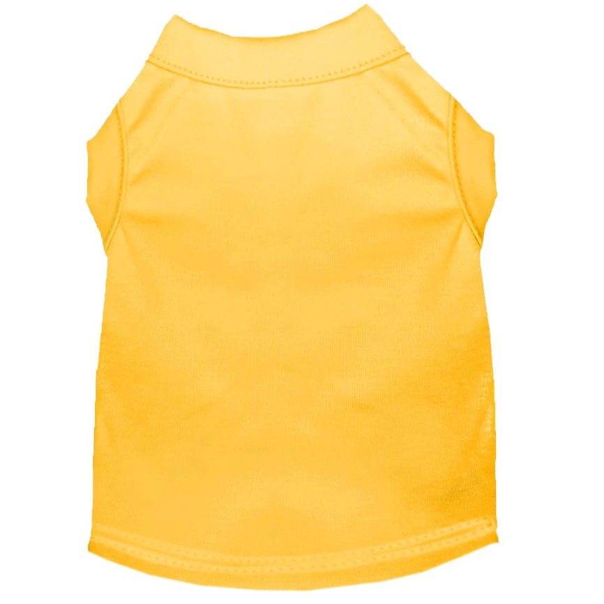 Plain Yellow Dog Shirt