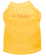 Load image into Gallery viewer, # Treats Dog Shirt Sunshine Yellow