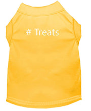Load image into Gallery viewer, # Treats Dog Shirt Sunshine Yellow